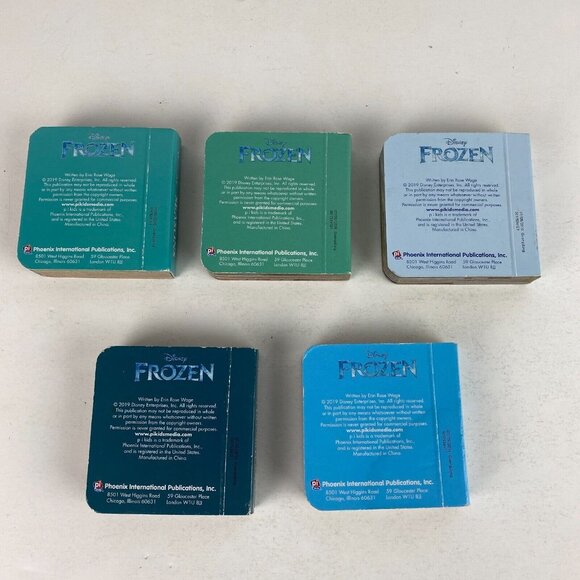 Disney Frozen Erin Rose Wage 2019 Phoenix Publications Kids Small Board Books - Picture 2 of 6